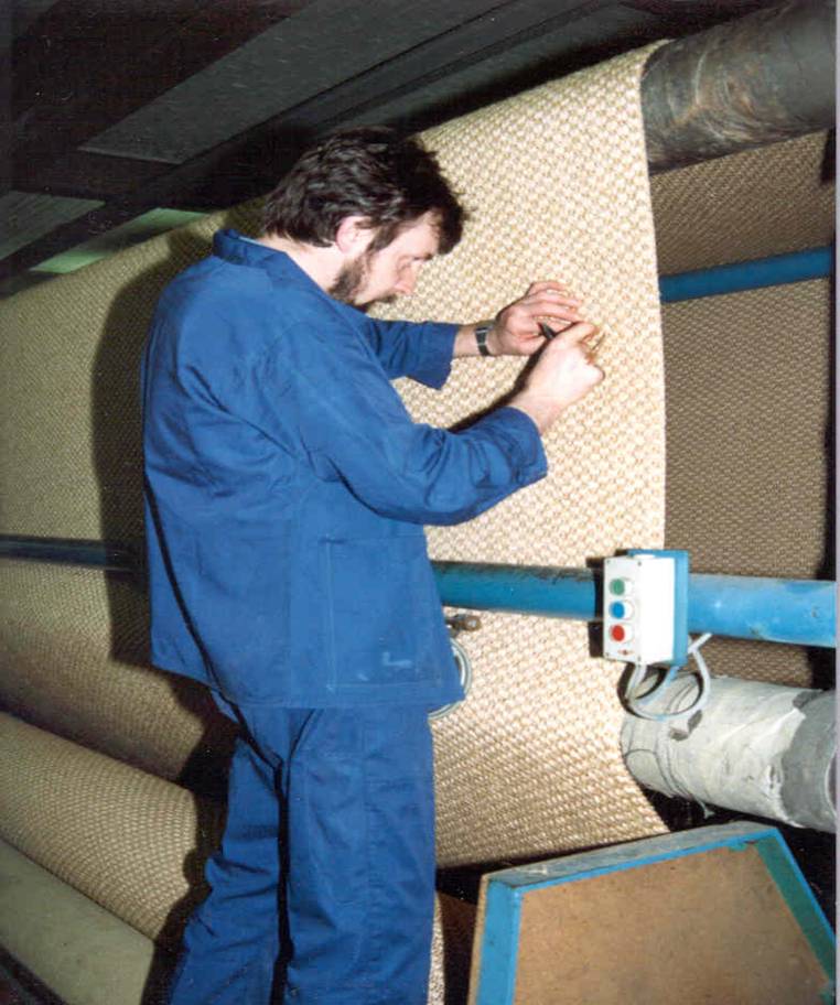 26 reparation af vævning